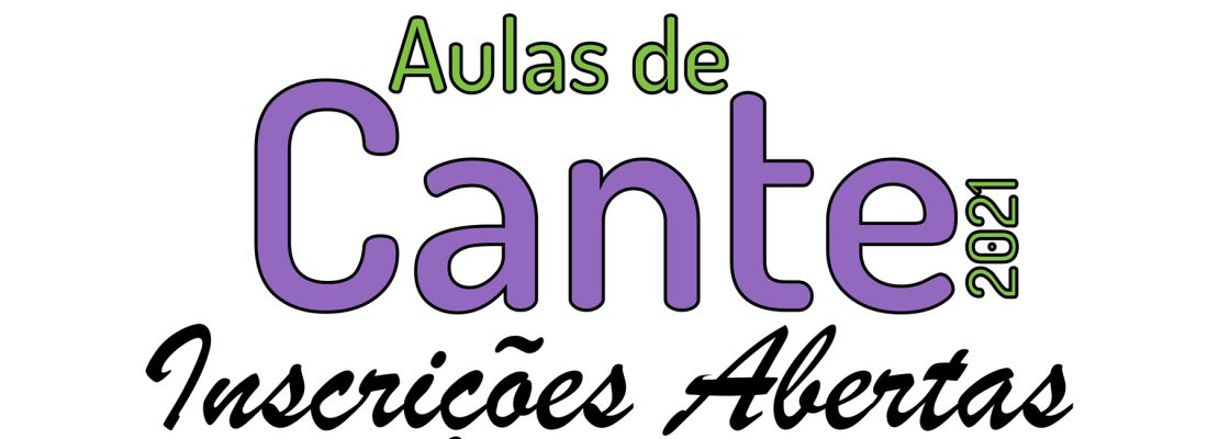 Inscrições Abertas – Aulas de Cante