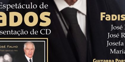 Espetáculo de Fados – Apresentação de CD – José Fialho
