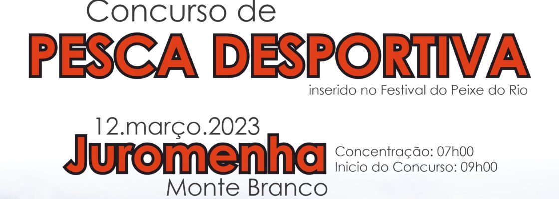 Concurso de Pesca Desportiva