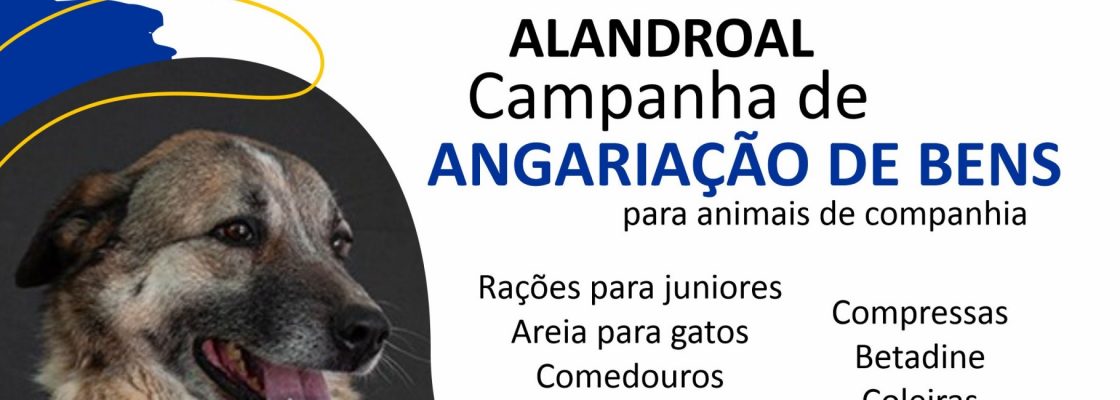 Campanha de angariação de bens para animais de companhia