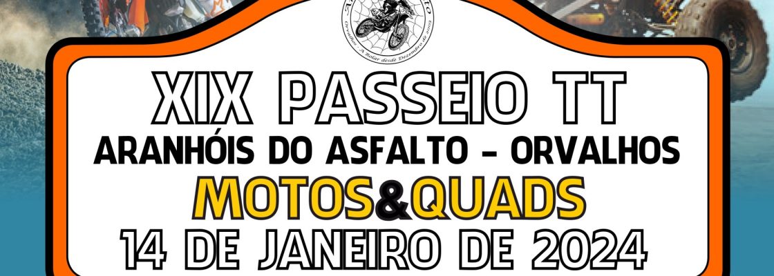 XIX Passeio TT – Aranhóis do Asfalto – Orvalhos