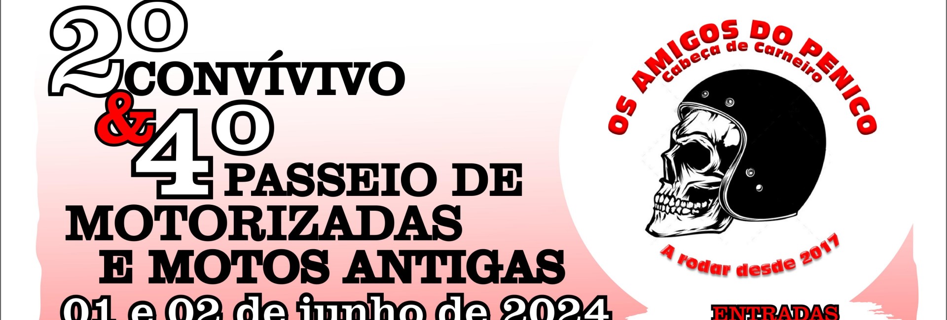 2.º Convívio e 4.º Passeio de Motorizadas e Motos Antigas – Os Amigos do Penico