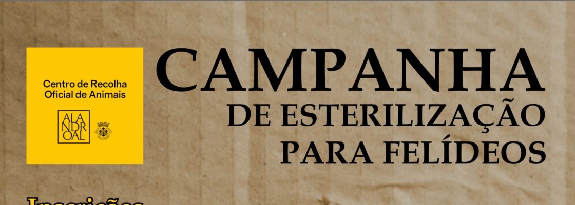 Campanha de Esterilização para felídeos