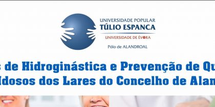 Aulas de Hidroginástica e Prevenção de Quedas para Idosos dos Lares do Concelho de Alandroal