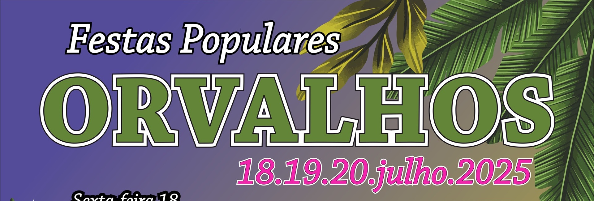 Festa Populares em Orvalhos