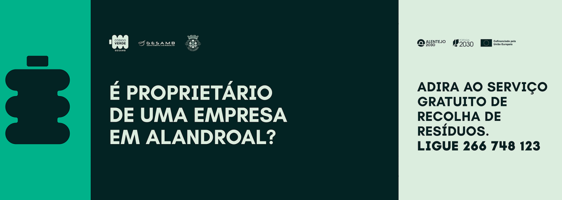 Serviço gratuito de recolha de resíduos para empresas e instituições