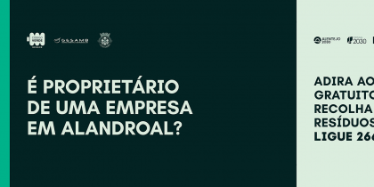 Serviço gratuito de recolha de resíduos para empresas e instituições