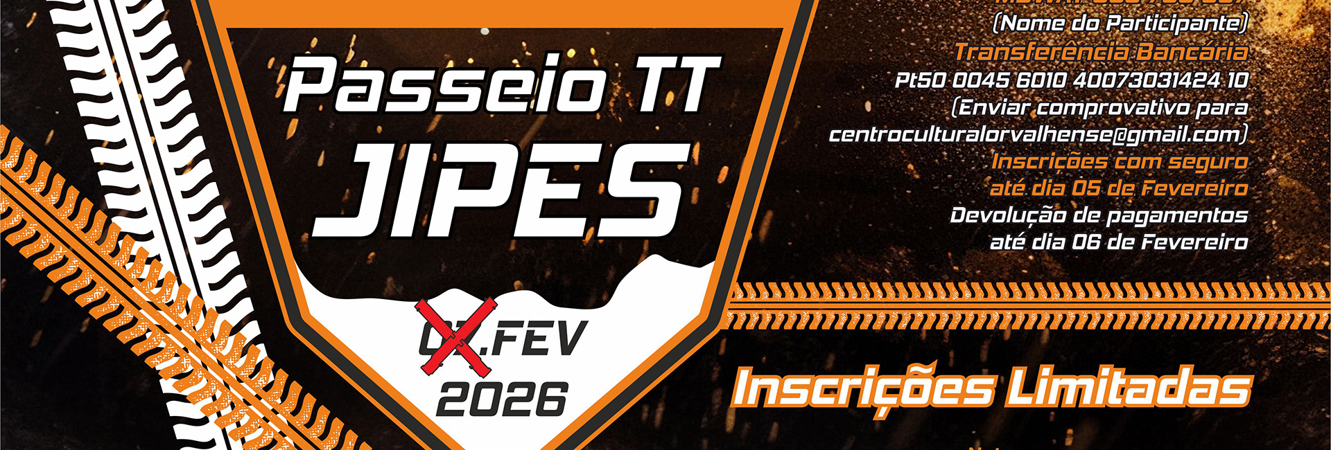 Passeio TT Jipes – Aranhóis do Asfalto (Nova data)