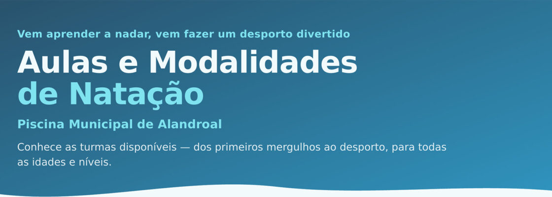 Aulas e Modalidades de Natação
