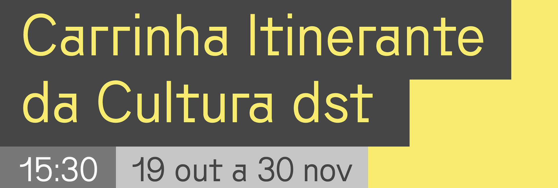 Carrinha Itinerante da Cultura dst